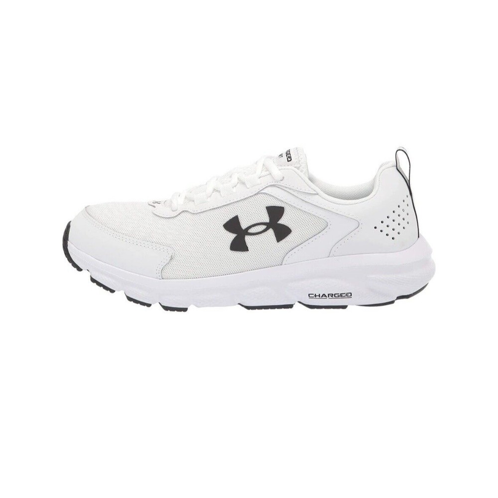 Under Armour Running Shoes Women Size 11 White Charged Assert 9 3024591-101 NWB - Picture 3 of 8